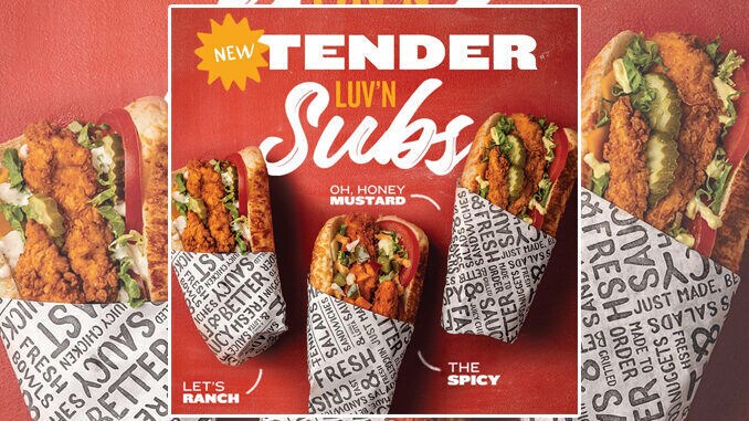 Tender lovin' subs promo from PDQ