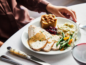 Fleming's Thanksgiving turkey dish