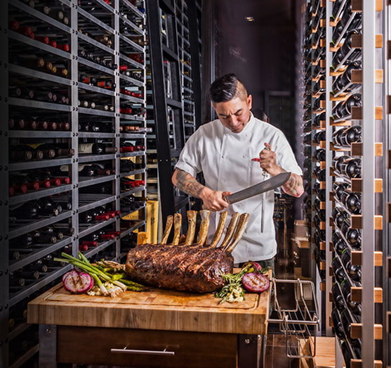 Professional food preparation environment